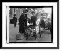 Historic Framed Print, Lunch cars,  17-7/8" x 21-7/8"