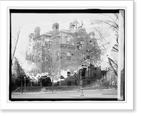 Historic Framed Print, Blaine house, 20 & P NW, [Washington, D.C.] - 2,  17-7/8" x 21-7/8"