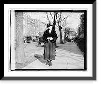 Historic Framed Print, Miss Leita Adams,  17-7/8" x 21-7/8"