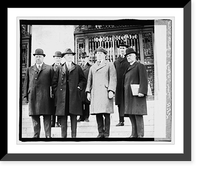 L to R: Henry C. Stewart, Va., Samuel W. McCall, Mass., Stanley King, Thos. W. Gregory, Historic Print
