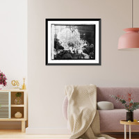 Historic Framed Print, Va. ship launching of Clemence C. Morse (delivered), 1/10/20,  17-7/8" x 21-7/8"