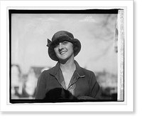 Mrs. Lauro Muller, wife of Secty. of Brazilian Embassy, Historic Print