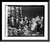 Historic Framed Print, Va. Ship launching of E.A. Morse - 4,  17-7/8" x 21-7/8"