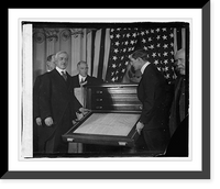 Historic Framed Print, Lansing opening Constitution - 2,  17-7/8" x 21-7/8"