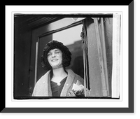 Historic Framed Print, Miss Amelia Rosser,  17-7/8" x 21-7/8"
