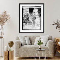 Historic Framed Print, J.E. Lefeure, H.F. Lefeure, Panama,  17-7/8" x 21-7/8"