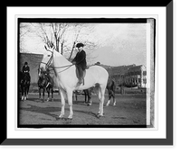 Historic Framed Print, Jos. Frelinghuysen on Quaker,  17-7/8" x 21-7/8"