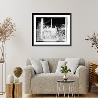 Historic Framed Print, Left Mrs. WN Burden Right Mrs. Bromwell Brooks,  17-7/8" x 21-7/8"