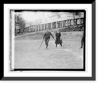 One leg ball team, Walter Reed, Vintage Poster
