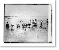 Historic Framed Print, Herald Tour, Chesapeake Beach - 2,  17-7/8" x 21-7/8"