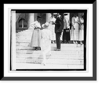 Suffragettes at court house injunction precedings, July 13/20, Antique Poster