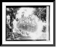 Unveiling of Lincoln tablet at Fort Stevens, July 12/20, Vintage Print