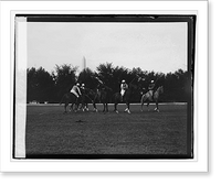 Historic Framed Print, Polo, 1920 - 2,  17-7/8" x 21-7/8"