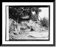 Historic Framed Print, Devils Den, Gettysburg, Pa. - 2,  17-7/8" x 21-7/8"