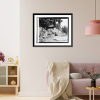 Historic Framed Print, Devils Den, Gettysburg, Pa. - 2,  17-7/8" x 21-7/8"