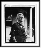 Historic Framed Print, Mrs. Jn. A. Logan,  17-7/8" x 21-7/8"