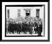 Historic Framed Print, Tumulty addressing Polish delegation - 2,  17-7/8" x 21-7/8"