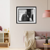 Historic Framed Print, Dr. Matti Helenius, Seppala, Finland, 9/22/20,  17-7/8" x 21-7/8"