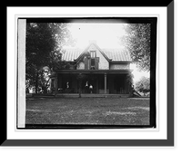 Herald Havre de Grace Tour, John Wilkes Booth House, Bel Air, Historic Print