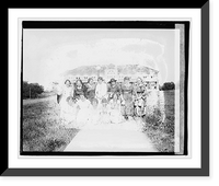 Historic Framed Print, Herald Tour, Staunton, State Normal school, Harrisonburg, Va.,  17-7/8" x 21-7/8"