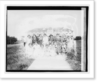 Historic Framed Print, Herald Tour, Staunton, State Normal school, Harrisonburg, Va.,  17-7/8" x 21-7/8"