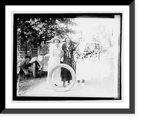 Historic Framed Print, Herald Tours, Staunton,  17-7/8" x 21-7/8"