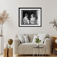 Historic Framed Print, Alice Paul and Mrs. Pethick-Laurence - 3,  17-7/8" x 21-7/8"