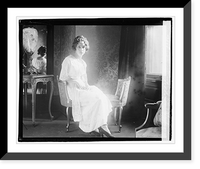 Historic Framed Print, Senora Telly, 12/3/20,  17-7/8" x 21-7/8"