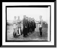 General Neville with sword in ceremony with group, 12/6/20 Classic, Historic Reproduction