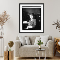 Historic Framed Print, Gertrude Jameson,  17-7/8" x 21-7/8"