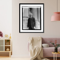 Historic Framed Print, Bert Kennedy, 2/5/21,  17-7/8" x 21-7/8"