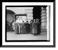 Historic Framed Print, Suffrage Memorial, 2/5/21 - 2,  17-7/8" x 21-7/8"