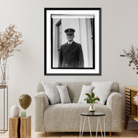 Historic Framed Print, Capt. R.S. Holmes, 2/12/21,  17-7/8" x 21-7/8"