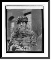 Historic Framed Print, Mrs. Edwin Denby, 3/2/21 - 2,  17-7/8" x 21-7/8"