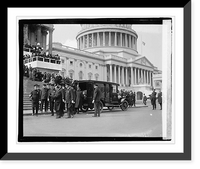 Historic Framed Print, Champ Clark funeral,  17-7/8" x 21-7/8"