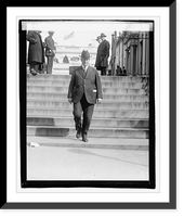 Historic Framed Print, Edwin Denby, 3/11/21,  17-7/8" x 21-7/8"
