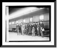 Meredith & party at station - 4, Antique Wall Art