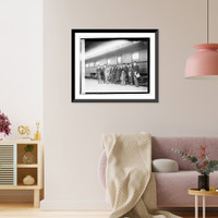 Meredith & party at station - 4, Antique Wall Art