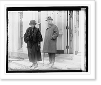 Sen. Knox & Mrs. Henry Rea, 3/20/21, Antique Print