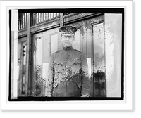 Historic Framed Print, Lt. Col. Clarence O. Sherrill, 3/23/21 - 2,  17-7/8" x 21-7/8"