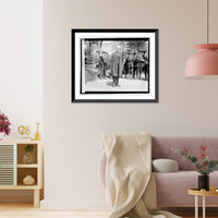 Historic Framed Print, Washington gardener, 3/30/21,  17-7/8" x 21-7/8"