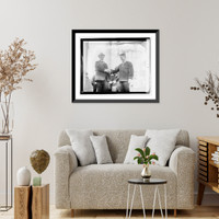 Historic Framed Print, Denby & [...] Robb Edward, Tx[?],  17-7/8" x 21-7/8"