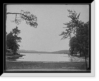 Historic Framed Print, Stearn's Cove, Lake Spofford, N.H.,  17-7/8" x 21-7/8"