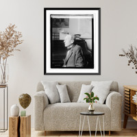 Historic Framed Print, Moses P. Kinkaid, Neb.,  17-7/8" x 21-7/8"