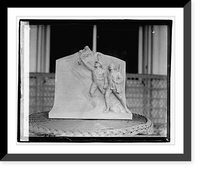 Historic Framed Print, Flirey Monument, 6/30/21,  17-7/8" x 21-7/8"