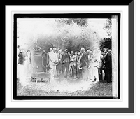 Historic Framed Print, Harding editorial chair story, 7/13/21,  17-7/8" x 21-7/8"