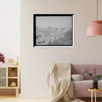 Historic Framed Print, U. and M.V. [Utica & Mohawk Valley] railway bridge, Herkimer, N.Y. - 2,  17-7/8" x 21-7/8"