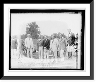 Historic Framed Print, Harding at Nat. Open Champ.,  17-7/8" x 21-7/8"