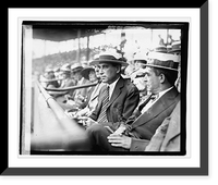 Historic Framed Print, Laskey at ball game, 8/6/21,  17-7/8" x 21-7/8"