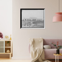 Historic Framed Print, New Union Station, Washington, D.C. - 2,  17-7/8" x 21-7/8"